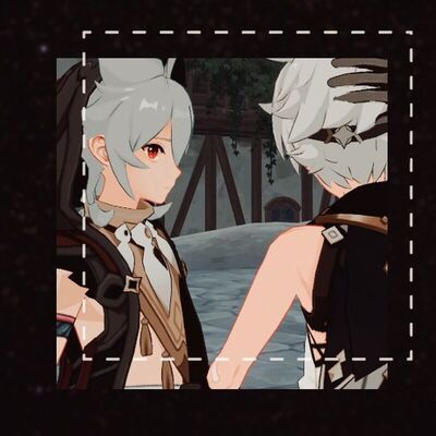 Genshin Impact love Story [[Bennett X Razor]]: ฟิค Girl Love (แชท)